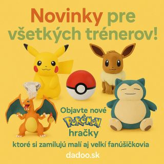 🎉 Novinky pre všetkých trénerov! Pokémon hračky, ktoré si zamilujú malí aj veľkí fanúšikovia. 👉 Objavte celú ponuku na...