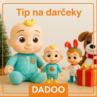 🎁 Tip na darčeky pre deti 🎁 CoComelon hračky sú skvelou voľbou pod stromček aj na každodennú radosť. Vytvorte deťom úsmev...