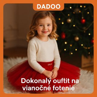 📸 Dokonalý outfit na vianočné fotenie 📸 DOLLY sukne sú ideálne na zachytenie najkrajších vianočných spomienok. Vytvorte...